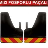 Sarı-Kırmızı Fosforlu Paçalık Çamurluk Tozluk