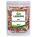 Sarı Kırmızı Mix Kuru Gül Goncası 100g