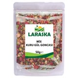 Sarı Kırmızı Mix Kuru Gül Goncası 50g