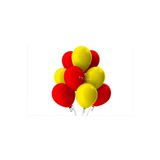Sarı-Kırmızı Pastel Soft Balon 100 Adet + 5 mt balon zinciri