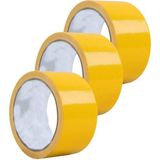 Sarı Koli Bantı 100 Metre 3 Adet 45MM x 100 Metre Renkli Koli Bandı Extra Güçlü Formül Akrili - Çok Renkli