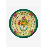 Sarı Melamin Yemek Tabağı 28 cm