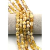 Sarı Opal Dizi 10 X 13 Mm Mercimek Kesim - Dz-1239