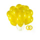 Sarı Parlak Helyum Balon, 10 Adet Paket