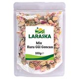 Sarı Pembe Mix Kuru Gül Goncası 100g