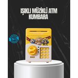 Sarı Renk Otomatik Para Çeken Şifreli Çocuk Kumbarası - Lisinya