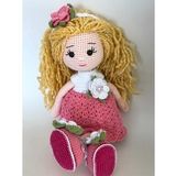 Sarı Şeker Bebek Amigurumi Organik Oyuncak