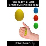 Sarı Silikon Egzersiz Topu, Bilek ve Parmak Güçlendirme, Fizik Tedavi Topu - Altın