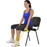 Sarı ve Mor Renkli 1.5 Metre Yoga ve Pilates Egzersiz Bandı - Seçenek 1