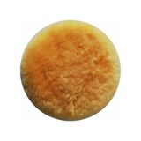 Sarı Yün Pasta Keçesi- Tüy Çap 160mm Taban Çap 150mm