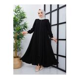SARİAL GİYİM Yeni Sezon Mevlana Ferace Kolları Özel Lastikli Yazlık Iç Göstermez Tesettür