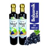 Sarıbahçe Balzamik Sirke 500 ml 2'li Paket - Organik Doğal Fermente