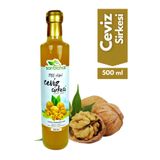 Sarıbahçe Ceviz Sirkesi 500 ml - Organik Doğal Fermente