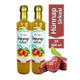 Sarıbahçe Hünnap Sirkesi 500 ml 2'li Paket - Organik Doğal Fermente