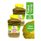 Sarıbahçe Tokat Yaprağı 5 Kg - 2'li Paket Yeni Sezon Hakiki Erbaa Yaprağı
