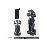 SARIBAŞ TEKNOLOJİ Technic Yapım Oyuncakları 42171 Mercedes AMG F1 - Model Araba Uyumlu Duvar Sergi Stant
