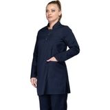 Sarıçiyil Tekstil Lacivert Tesettür Hastane Forması (Kadın Tek Üst) - XS