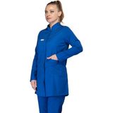 Sarıçiyil Tekstil Saks Mavisi Tesettür Hastane Forması (Kadın Tek Üst) - XL