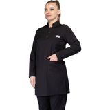 Sarıçiyil Tekstil Siyah Tesettür Hastane Forması (Kadın Tek Üst) - XL