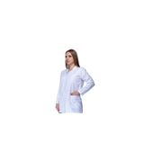 Sarıçiyil Üniforma Kadın Klasik Yaka Fit Kalıp Ceket Boy Doktor Önlük Eczacı Öğretmen Önlük - (ALPAKA KUMAŞ)