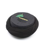 Sarıkhane Hac Umre Sarığı – Siyah Kumaş - Siyah Takke - Çapraz Sarım - Mekke-Medine -7 metre (55 Cm)