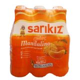 Sarıkız Ekstra 200 ml Mandalina Aromalı Gazlı İçecek (6 adet)