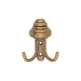 Sarikli Askı, Metal Vestiyer Askısı, 27 Gr, Dolap ve Duvar Askılığı, Antik Sari (Vidalı)