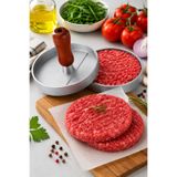 SARINCI Paslanmaz Çelik Hamburger Köfte Presi - Pratik Burger Köfte Şekillendirici Kalıp