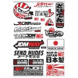 SARİSSA BİSİKLET Araba, Motosiklet, Bisiklet, Kask Sponsor Sticker Seti, Çıkartma Etiketi A8049 Model