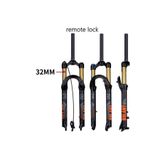 SARİSSA BİSİKLET BOLANY Kashima 27,5" Jant Havalı Kilitlenebilir Bisiklet Maşası 1-1/8 QR Amortisörlü Maşa Siyah