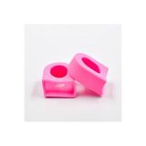 SARİSSA BİSİKLET Xbyc 0056 Bisiklet Aynakol Pedal Kolu Koruyucu Silikon PVC Koruyucu Pembe