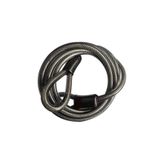 SARİSSA BİSİKLET Xbyc 4502K Güçlü Çelik Kablo Halat Kilit 8 x 1200 mm Motosiklet Bisiklet Kilidi