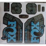 Sarissa Fox 36 Bisiklet Maşa Etiketi, Kask Sticker Seti, Çıkartma Etiketi Fıstık Turkuaz