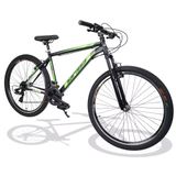 Sarissa Moon 27.5 Jant MTB Ön Amortisörlü Shimano Kelebek 21 Vites V Fren Siyah Yeşil Dağ Bisikleti