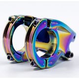 Sarissa Raptor Alüminyum AS-352 35 mm Riser Mtb Gidon Bisiklet Gidonu Oil Slick Rainbow Renk Gidon Boğazı