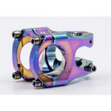 Sarissa Raptor AS-07 Alümınyum Gidon Boğazı 31,8 mm Bisiklet Gidon Boğazı Oil Slick Rainbow Renk