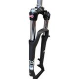 Sarissa SR Suntour Xcm30 27,5"Jant Gidondan Kilitlenebilir Bisiklet Maşası Mat Siyah 1-1/8 QR Maşa Disk Fren