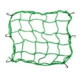 Sarissa TEX 2010 Ahtapot Motosiklet Kancalı Kask Filesi Evrensel Kask Filesi Plastik Kancalı 40 X 40 Cm Yeşil