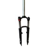 Sarissa ZOOM M/LO 26" Jant Kilitlenebilir Bisiklet Maşası 1-1/8 QR Amortisörlü Maşa Disk Fren Uyumlu Siyah Sarı
