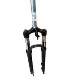 Sarissa Zoom Vaxa 32 Air 27,5" Jant Havalı Gidondan Kilitli Bisiklet Maşası 1-1/8 QR Maşa Magnezyum Bacak Siyah