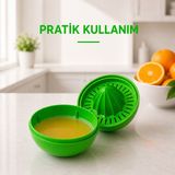 Sariva Home El Tipi Narenciye Sıkacağı Limon Portakal Mandalina Sıkma Aparatı Çekirdek Ayırıcılı Hazneli Bpa Içermez