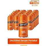 Sarıyer Gazoz Sarıyer Portakal Aromalı Gazoz 330ML x 24 Doğal ve Ferahlatıcı Lezzet ile Enerji Dolu