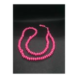sarıyer silver Pembe Renkli Plastik Taşlı 99 Taneli Namaz Tesbihi Pembe 99'luk Tesbih İslam Din Dua Aksesuar