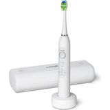 Şarj Edilebilir Diş Fırçası, Yetişkinler Için, 3 Modlu, Seyahat Çantası, USB Şarj Cihazı, Beyaz, STW-03EU