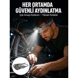 Şarj Edilebilir Kafa Feneri Kamp Tamir Ve Outdoor Kullanımına Uygun - Lisinya