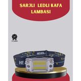 Şarj Edilebilir LED Kafa Feneri 215 Lümen Xpe Cob Güçlü Aydınlatma ( Lisinya )