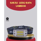Şarj Edilebilir LED KAFA Feneri 215 Lümen XPE COB Güçlü Aydınlatma