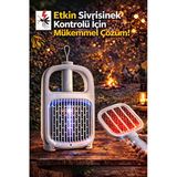 Şarj Edilebilir Uv Işıklı Elektrikli Sivrisinek Öldürücü Raket Masaüstü Sivrisinek Tuzağı