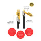 Şarj Kablosu 27w Ve 65w Hızlı Şarj Type-c Iphone Hepsi İle Uyumlu Paraşüt İpinden Kopmaz Kab