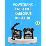 Şarj Kutulu Kablosuz Bluetooth Kulak İçi Spor Kulaklık Mir59431978